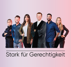 Schmuckgrafik Stark für Gerechtigkeit (öffnet Seite: https://www.stark-fuer-gerechtigkeit.de/)