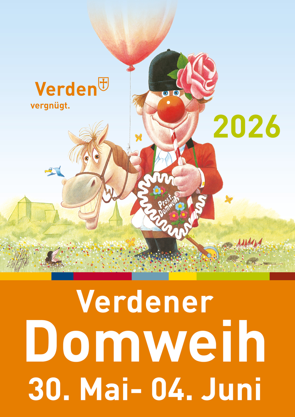 Schmuckgrafik der Stadt Verden zur Domweih